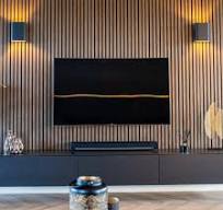 Wooden Acoustic Slat Wall Panels | 85% Sound Absorption