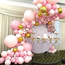 There are 28 single balloon designs, with both loose and tight string variants. Amazon Com 124 Pcs Pink Gold Balloon Garland Kit Macaron Metal Balloon Arch Wedding Bridal Shower Birthday Party Baby Shower Decoration By Patimate Toys Games