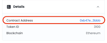 How To Find Nft Contract Address Binance Support