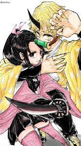 Check spelling or type a new query. Demon Slayer Nezuko X Zenitsu Cute Novocom Top