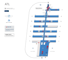 Access Denied Airport Map Hartsfield Jackson Atlanta International Airport Atlanta Airport