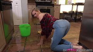 MILF in sexy jeans takes dick for entire POV shag - XBabe video