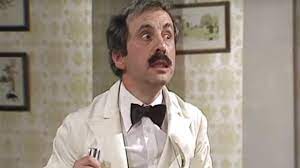 Manuel, the waiter, bellhop and whipping boy at fawlty towers, is played by andrew sachs, and appears in all 12 episodes of the show, achieving top billing in all of them. Andrew Sachs Dead His Best Fawlty Towers Manuel Moments As Manuel Metro News