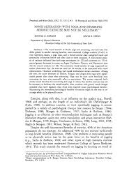 Hours may change under current circumstances Pdf Mood Alteration With Yoga And Swimming Aerobic Exercise May Not Be Necessary