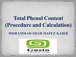 It is well established that phenolics and flavonoids are the important antioxidant. Total Phenol Content Procedure And Calculation Youtube