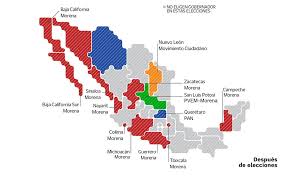 Del 5 de marzo al 2 de junio de 2021. Asi Quedo El Mapa Electoral En Mexico 2021