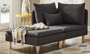 Our chaise lounge brings a simple, sleek style to your home by blending iconic splayed legs and button tufted waffle stitching. Modular Mid Century Chaise Lounges From Aed 1299 A To Z Furniture