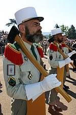 Troupe combattante interarmes encadrée par des officiers français, la légion étrangère est bonsoir. Legion Etrangere Wikipedia