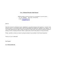 My Cv
