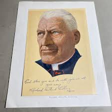 Richard Cardinal Cushing: Hand Signed Celebrity Photograph 6 x 9 Inches
