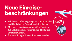 Informationen zur politik und zu den bilateralen beziehungen mit deutschland. Bmg On Twitter Um Die Burgerinnen Und Burger In Deutschland Vor Neuen Varianten Des Coronavirus Zu Schutzen Die Sich In Grossbritannien Und Sudafrika Verbreiten Gelten In Deutschland Neue Einreisebeschrankungen Https T Co U5psx9osnk