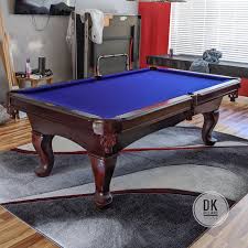 8 Foot Cl Bailey Pool Table Install The Elayna In Traditional Mahogany Stain Cordovan Pockets And Champ Purple Felt Bill In 2020 Mahogany Stain Pool Table Billiards