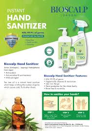 Now, thanks to the antimicrobial properties of tea tree oil, you can make your own (much more pleasant) hand sanitizer. Bioscalp London Posts Facebook