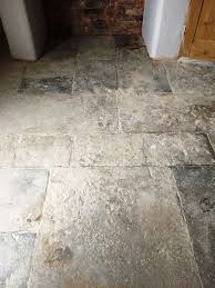 Old Flagstone Floor Bicester Before Cleaning Flagstone Flooring Flooring Stone Tile Flooring