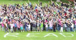 Peachland Elementary School Gotta Keep Reading Book Dance