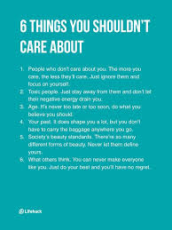 How To Not Care What Others Think Of You Know It Info