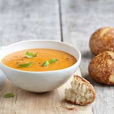 Fresh Tomato Soup Recipe Visit Panerabread Com For More Inspiration Fresh Tomato Soup Tomato Soup Recipes Panera Tomato Soup Recipe