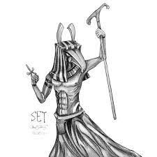 Royal commissions and funerary objects. Set The Second One In The Series Of Egyptian Mythology Gods I M Drawing Egypt