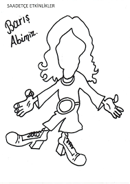 Baris Abimiz Boyama Sayfalari Baris Resimler