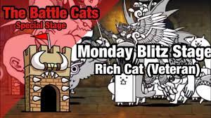 The Battle Cats - Monday Blitz Stage - Rich Cat (Veteran) - YouTube