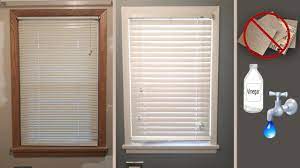 It's common to paint interior window trim white, although some people choose to match the trim to the color of the wall, or to paint the trim a contrasting color to draw attention. Paint Wood Trim Without Sanding Youtube