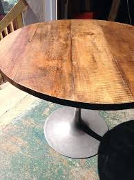 Round Table Pillar Leg Esstisch Rund Holz Esstisch Bank Esszimmertisch Holz