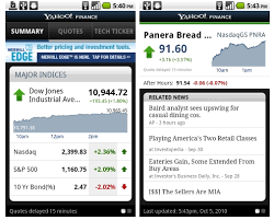 Finance app for android brings you total coverage from your favorite financial. Yahoo Finance App Now Available For Android Mobiputing