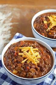 Slow Cooker Chorizo And Ground Beef Chili Honey And Birch Slow Cooker Ground Beef Cooking Recipes Chorizo Chili