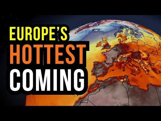 The Hottest Weather is Coming to Europe... - YouTube