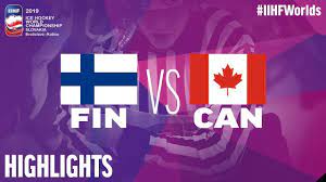 Finland vs canada | 2021 #iihfworlds. Finland Vs Canada Highlights 2019 Iihf Ice Hockey World Championship Youtube