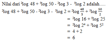 Pelajari ringkasan materi contoh soal eksponen kelas 10 logaritma beserta pembahasan jawaban lengkap dari soal un dan sbmptn. Contoh Soal Logaritma