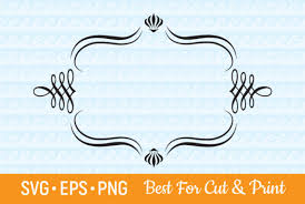 Download Frame Border Decorative Graphic By Olimpdesign Creative Fabrica SVG Cut Files