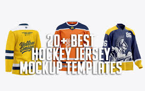 Download 20 Best Hockey Jersey Mockup Templates Graphic Design Resources
