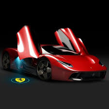 Ferrari Compatible Led Car Logo Door Lights Car Ferrari Car Car Logos