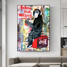 Shopping for wall decor is one of the most exciting parts of decorating a home. Orangutan Pop Art Canvas Picture Print Wall Art Home Decor Design Kunstdrucke Autrement Dit Antiquitaten Kunst