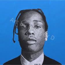 Asap Rocky Cassette Tape Hip Hop Rap Trap