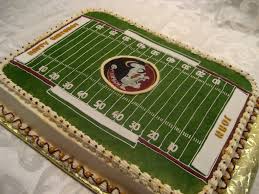 Cream cake guy football player on his birthday with a ball and gate sweets dessert. Football Field Birthday Cakecentral Com