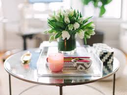 This grid feels organized and dynamic at the same time. How To Style Your Coffee Table So You Can Still Use It Apartment Therapy