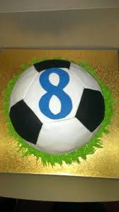 Soccer Birthday Cakes For 10 Year Old Boy Perfect Cake For My Soccer Mad 8 Year Old Thanks To My Sweet Delights Soccer Birthday Cakes Boy Birthday Cake Birthday Cake Kids
