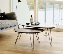 It's built of 2 full rectangular crossed supports with dark brown veneers and 4. Modern Coffee Tables Wharfside Danish Furniture Specialists