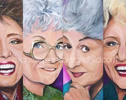 Golden Girls Haunted Mansion Stretching Room Portraits Print (5"x7")