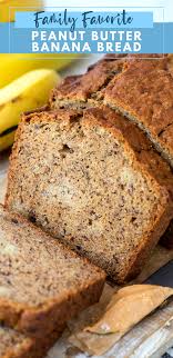 Peanut Butter Banana Bread In 2020 Peanut Butter Banana Bread Dessert Recipes Easy Banana Bread Recipes