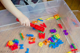 Children can play our letter games to learn to spelling and annunciate letters. Magnetic Alphabet Fishing Busy Toddler