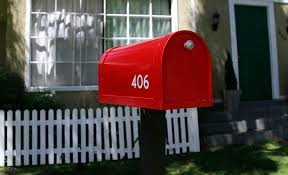 Custom two color personalized mailbox address vinyl decal | etsy. How To Install A Mailbox The Home Depot