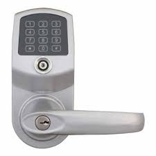 Lockstate 800 Code Commercial Outdoor Electronic Keyless Single Cylinder Silver Door Lock Ls 1500 At The Keyless Door Lock Smart Door Locks Wireless Door Lock
