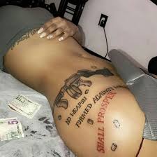 No weapon that is formed against thee shall prosper; No Weapon Formed Against Me Shall Prosper Gun Tattoo