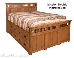 Your email address will not be published. Rift And Quarter Sawn Oak Mission Double Platform Bed Bedroom Set