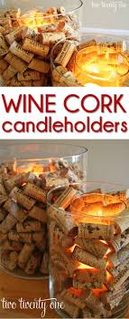 Decorazioni Wine Cork Diy Crafts Wine Cork Diy Wine Cork Candle