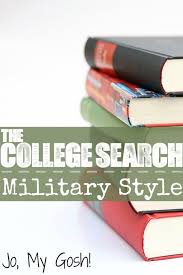 The College Search Military Style College Search Military Education Military Resources