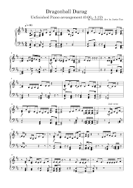 Maybe you would like to learn more about one of these? Dragonball Durag Thundercat Sheet Music For Piano Solo Download And Print In Pdf Or Midi Free Sheet Music For Dragonball Durag By Thundercat R B Funk Soul Musescore Com